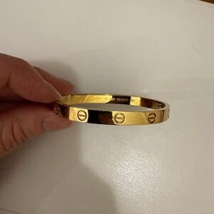 Gold Bangle Bracelet